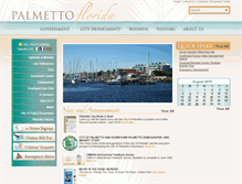Tablet Screenshot of palmettofl.org